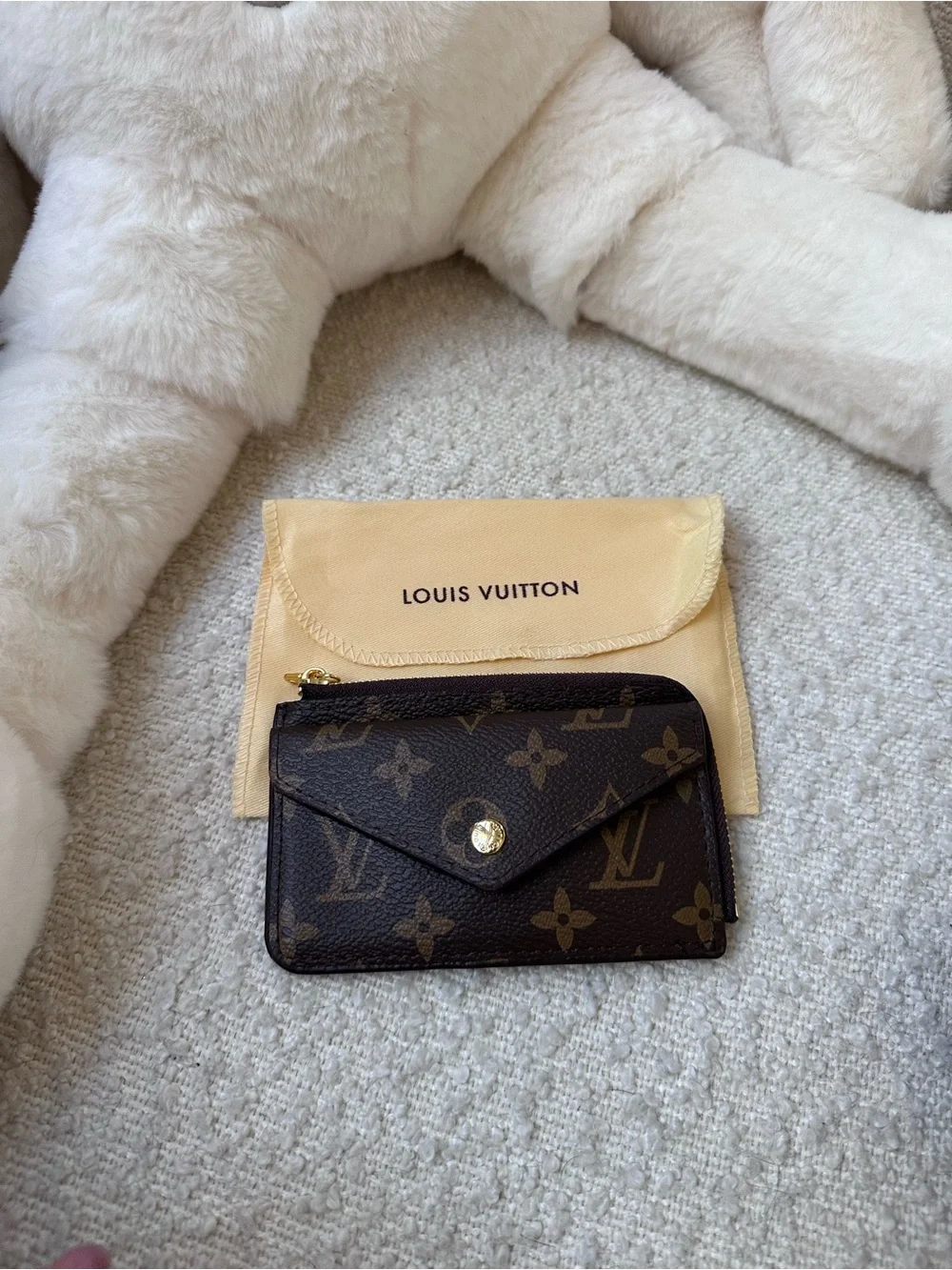 Louis Vuitton Monogram Small Envelope Wallet in Brown - Picture 2 of 4